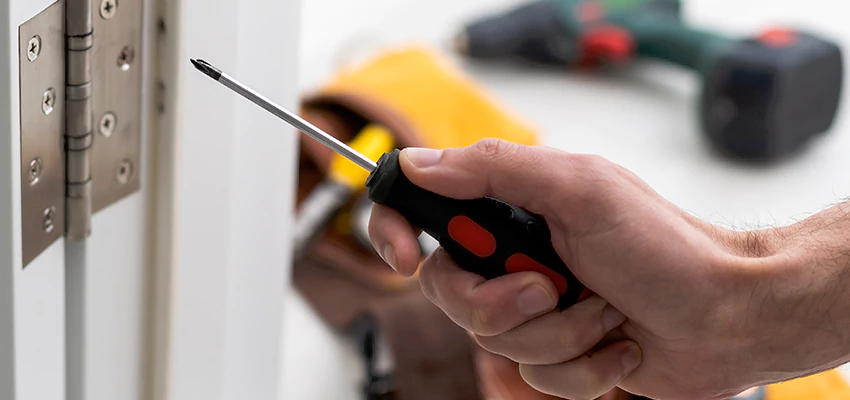 Fix A Broken Door Hole in El Granada, California